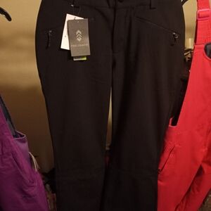 BLACK SNOW PANTS